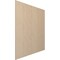Ekena Millwork 94H x 1/4T Adjustable Wood Slat Wall Panel Kit w/ 1W Slats, Maple contains 42 Slats SWW84X94X0250MA - alternate 3